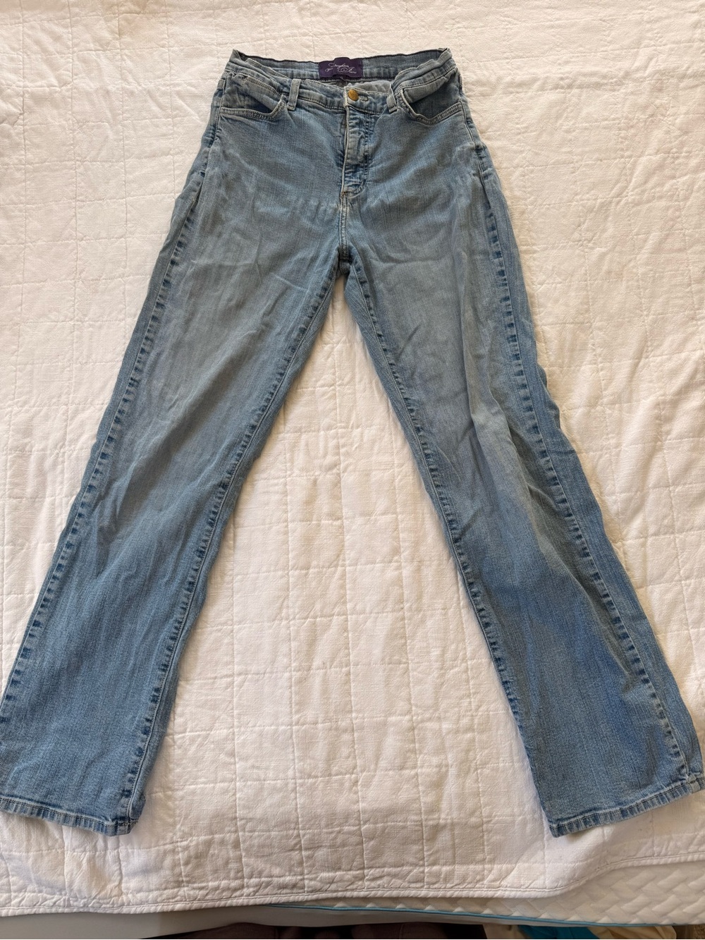 NYDJ Light Blue Flared Jeans